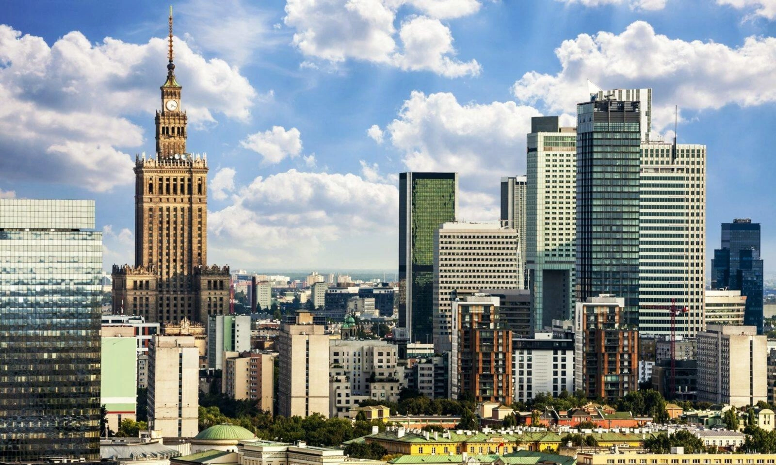 Warsaw downtown