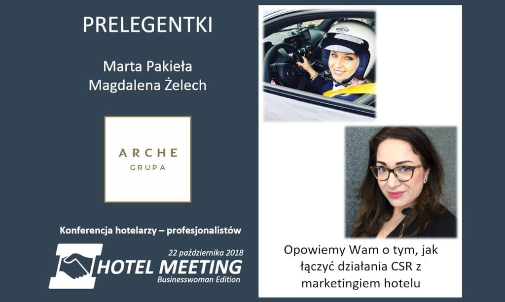 Grupa Arche Pakiela Zelech prelegentki Hotel Meeting