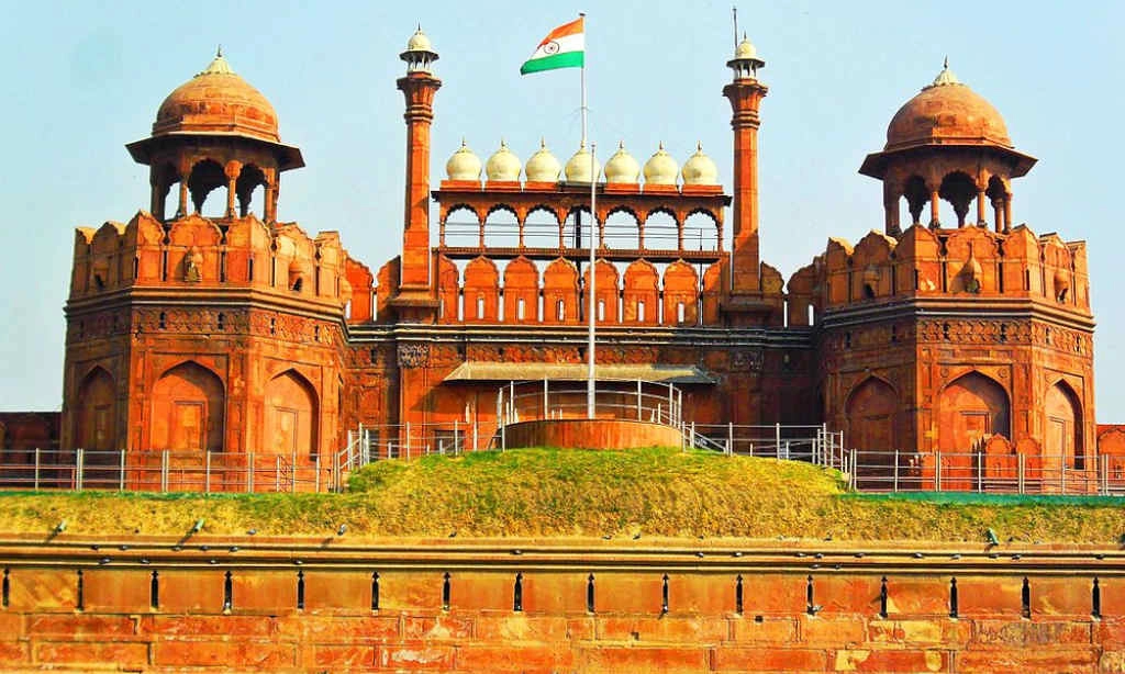 Czerwony Fort Delhi Indie