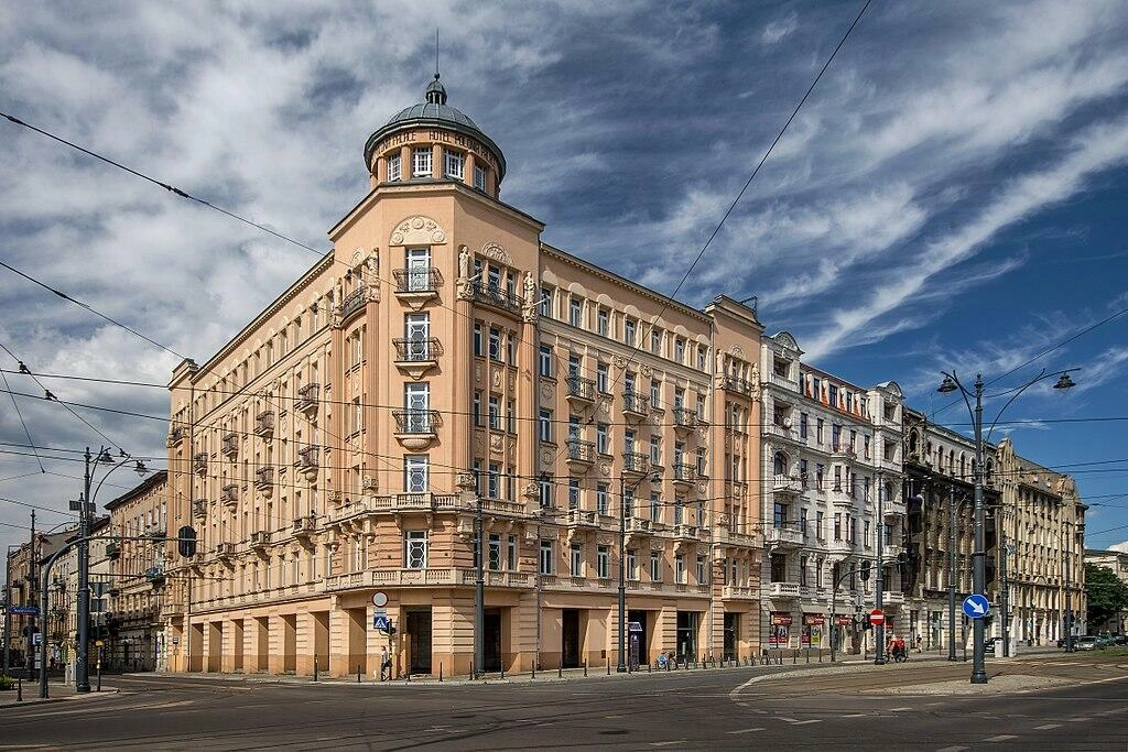 Łódź Narutowicza 38 Hotel Pałac Polonia